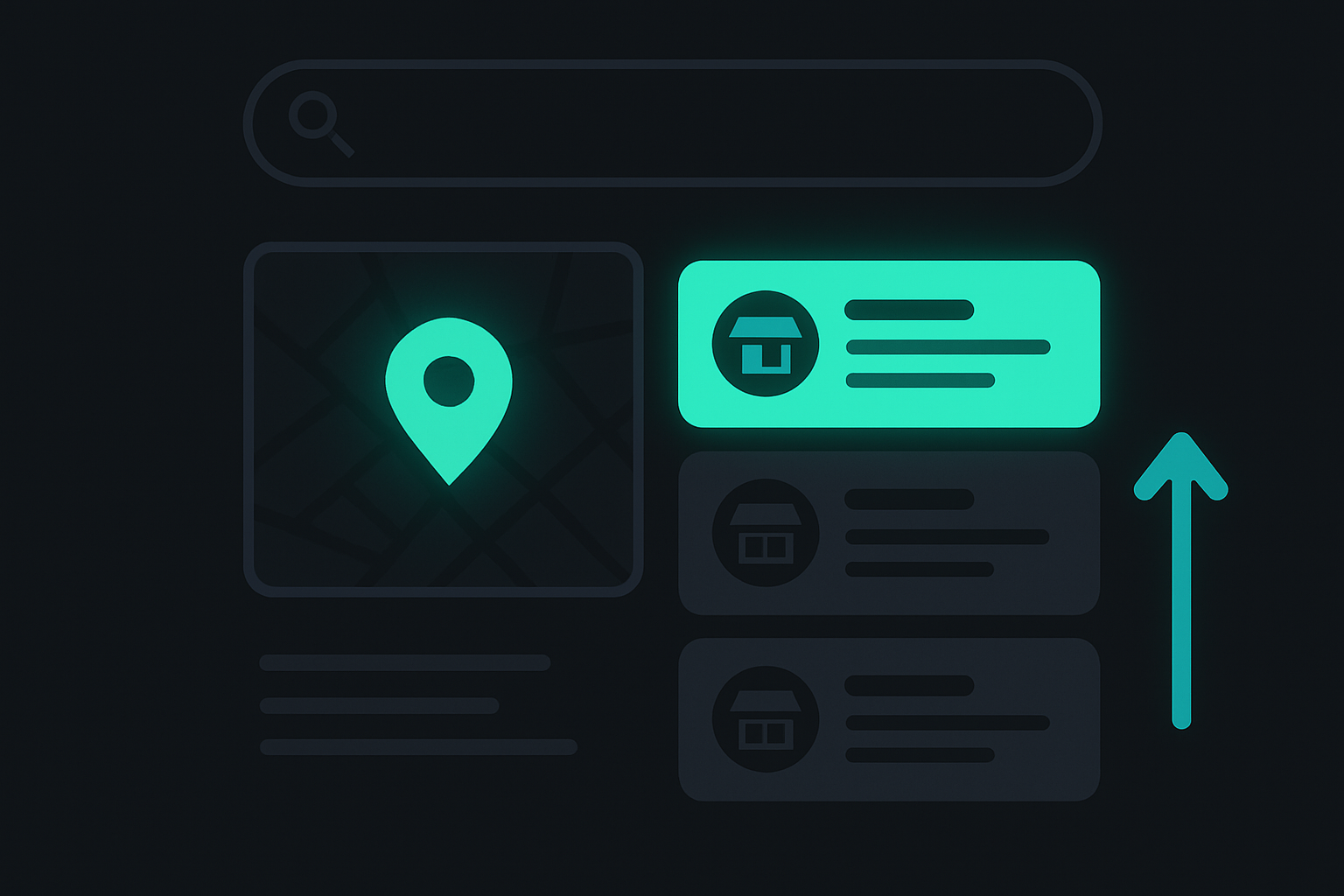 Google Maps local pack ranking illustration
